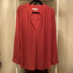 Ann Taylor LOFT Blouse Top size L